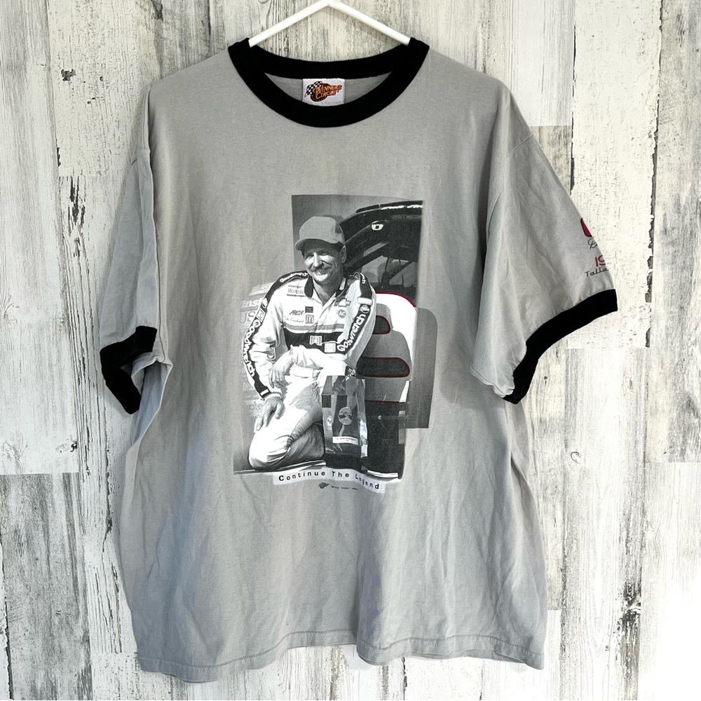 Dale Earnhardt Men’s Winners Circle Graphic Tee Continue The Legend Size XXL